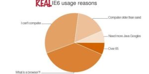 Real IE6 usage reasons.