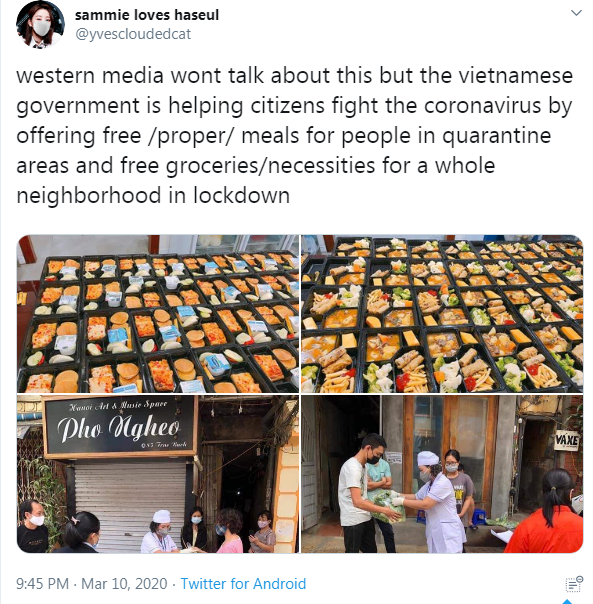 Vietnamese government on the move.