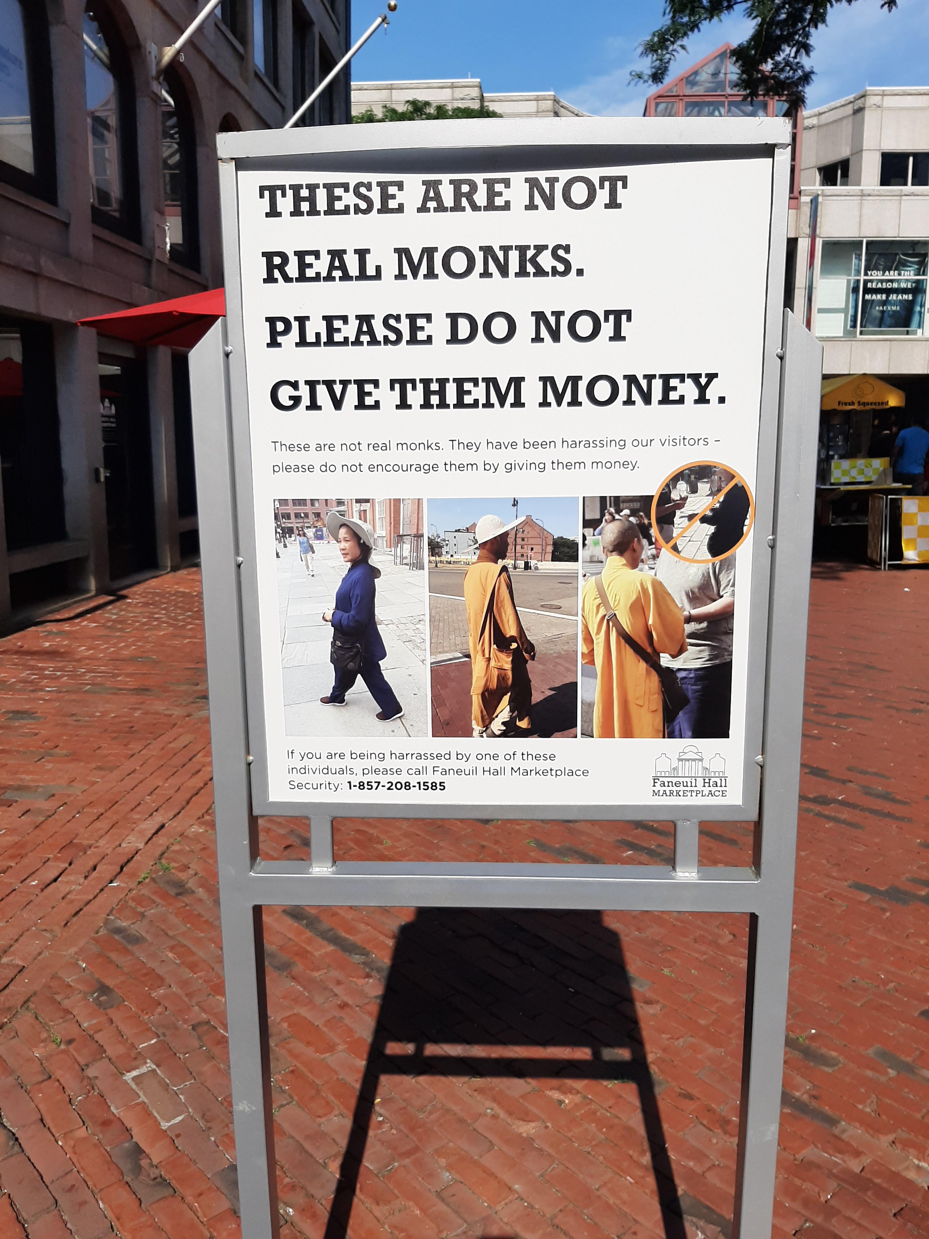 Boston raising awareness...