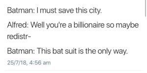 The city needs ME