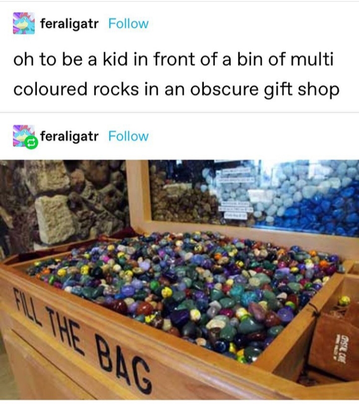 GIMME ALL THEM ROCKS