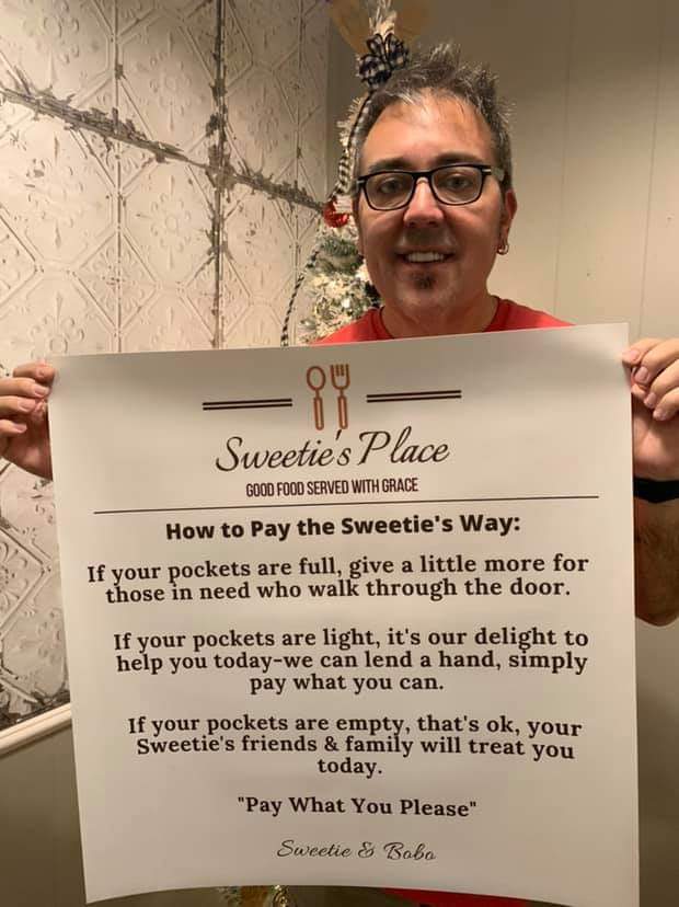 Sweetie will provide.