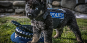 The newest recruit in the New Zealand Police force