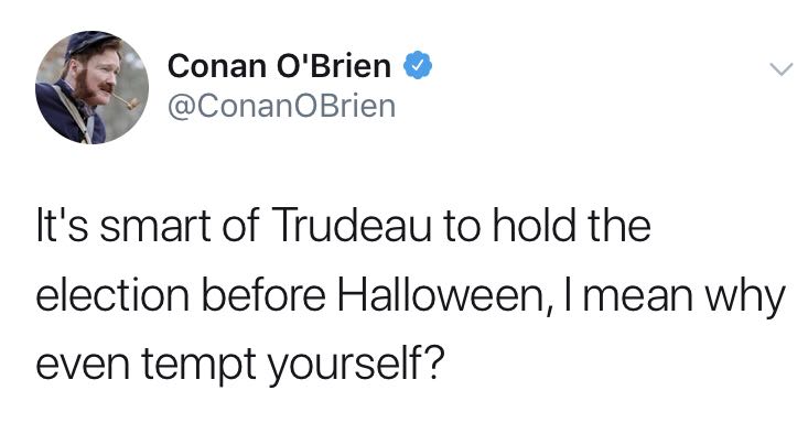 Good call, Trudeau...