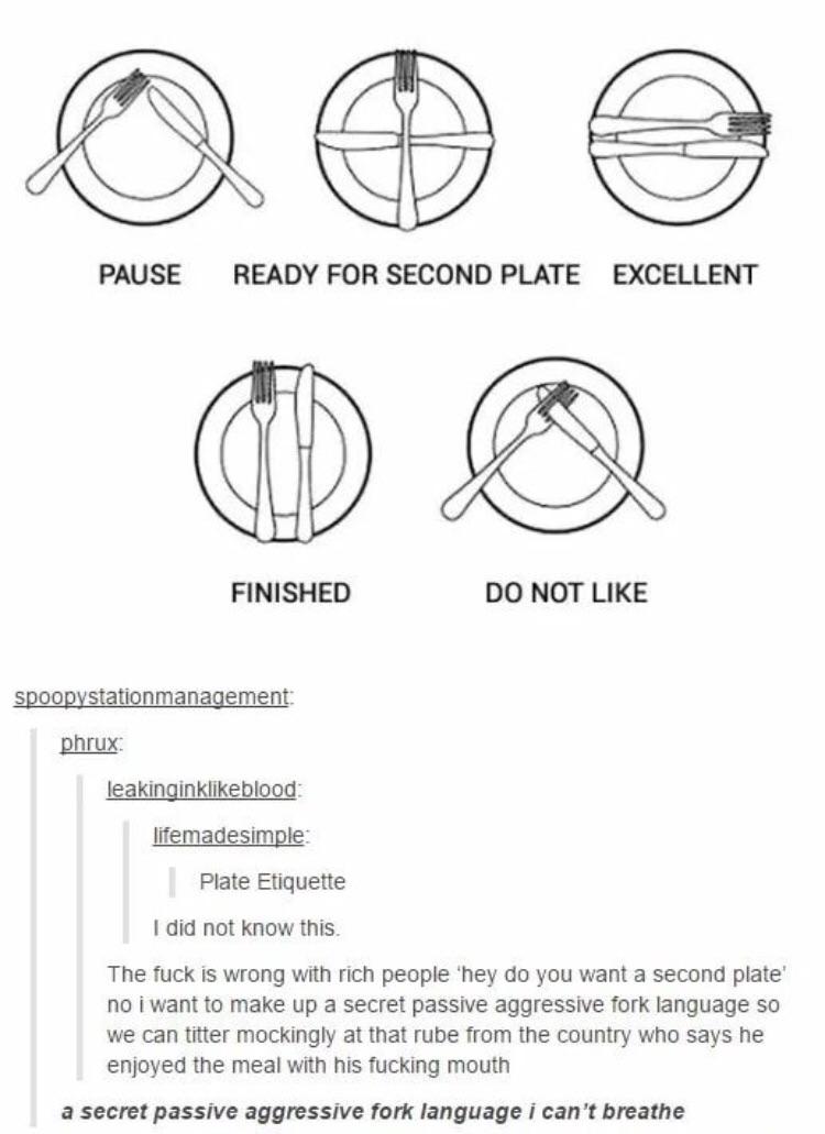 Passive Aggressive Fork Language