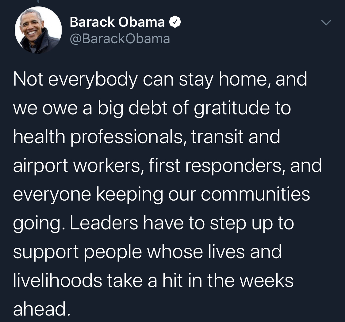 Thanks, Obama.