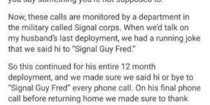 A man called Fred.