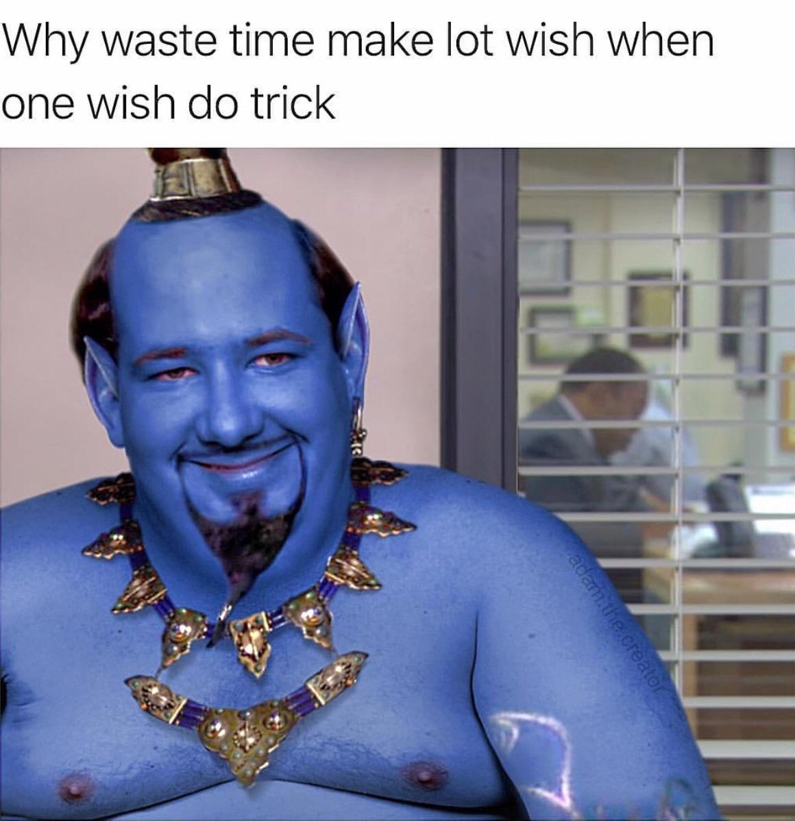 When I dream of genie's...