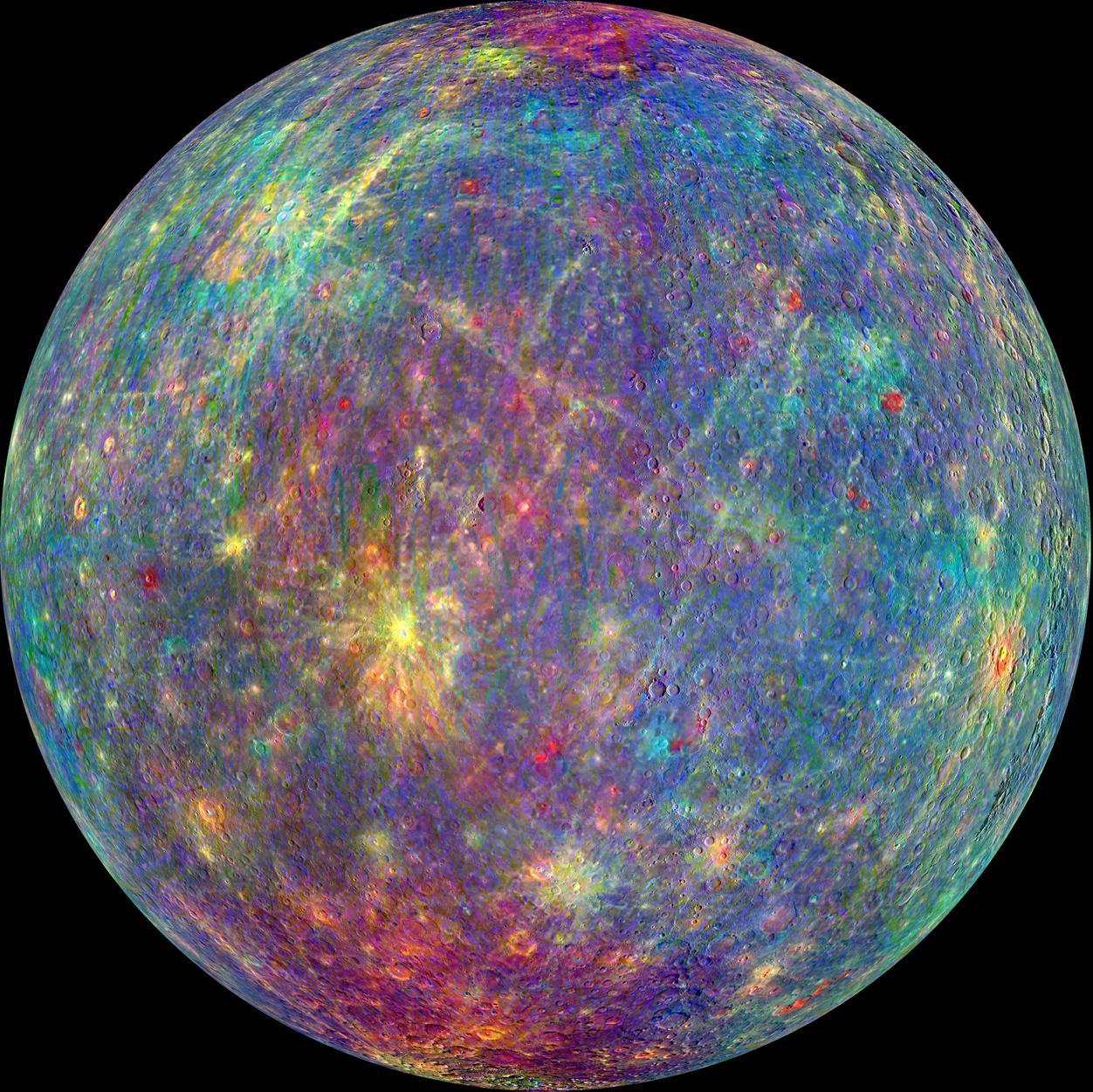 Mercury under UV Light 
