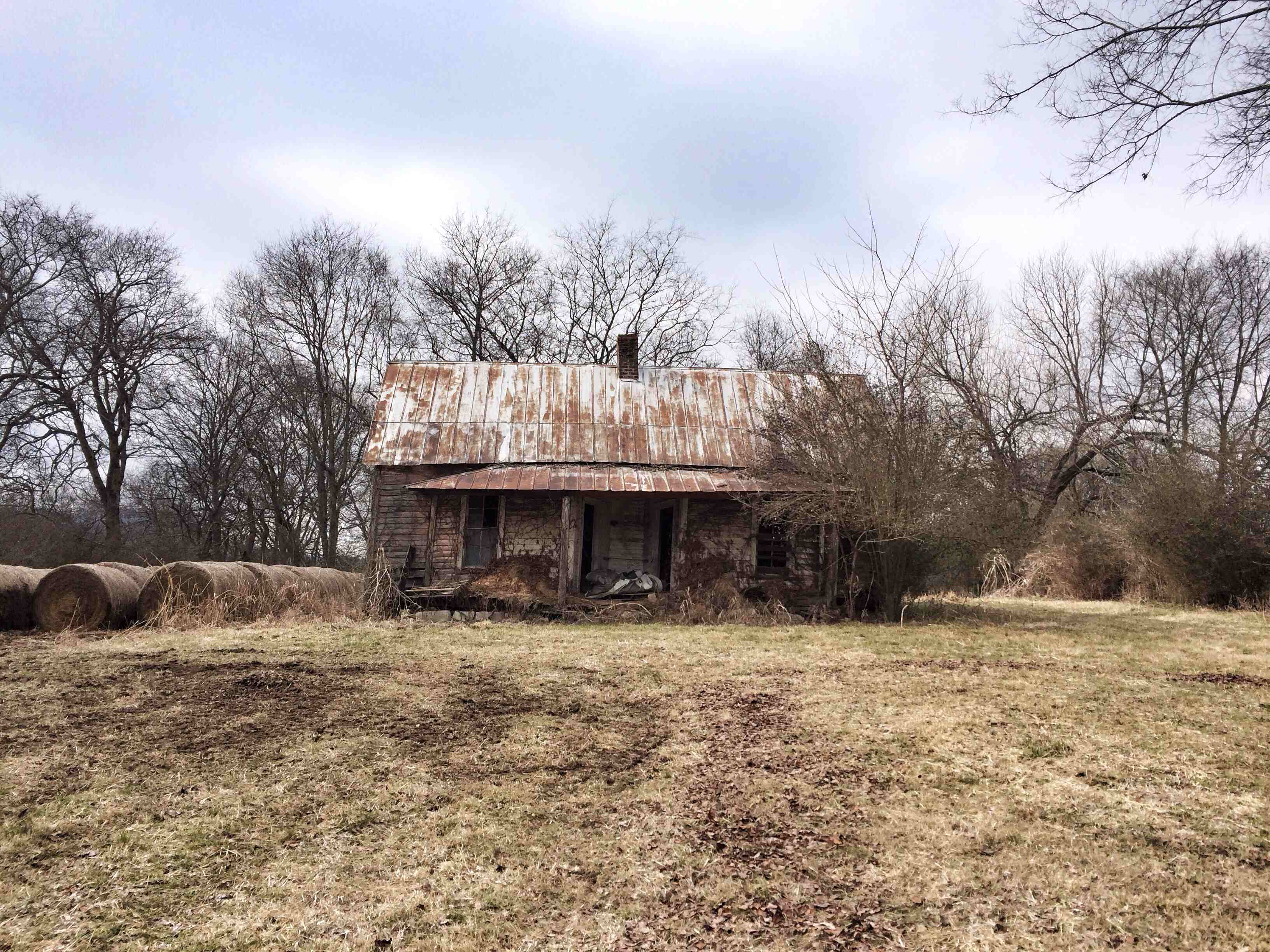 This slave house is still standing on my family's farm in Tennessee. Not proud of it, but a part of history nonetheless. Before my family, the land belonged to the Cherokee. Not proud of that either.