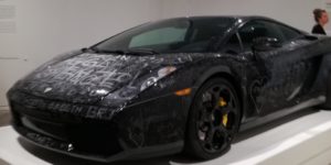 An art museum in Denmark lets you scratch a Lamborghini