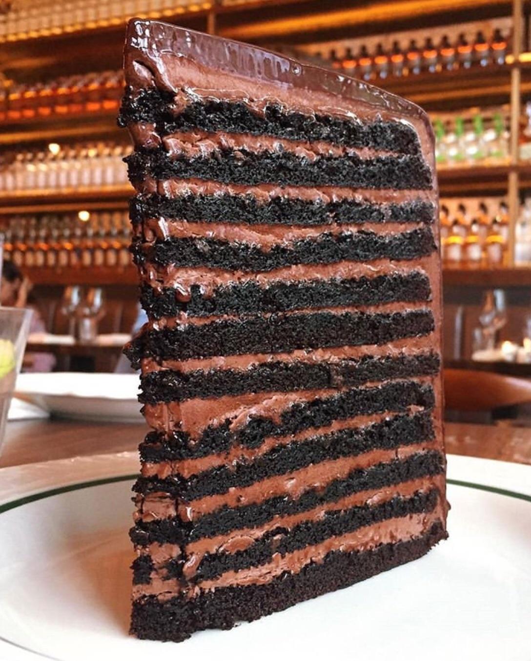 24 Layer Chocolate Cake In All Its Glory