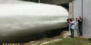 Water discharge at circa 22,000 litres per second.