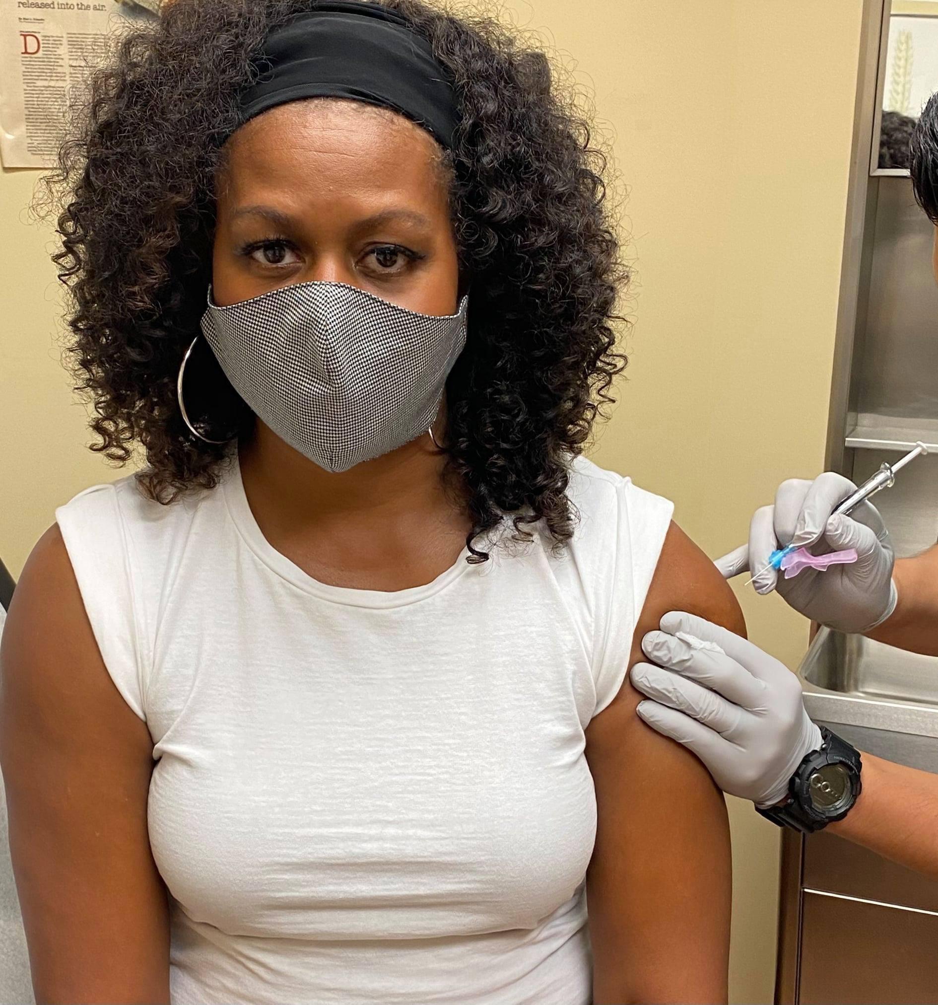 Michelle Obama is not entertained getting vaccinated against the Coronavirus