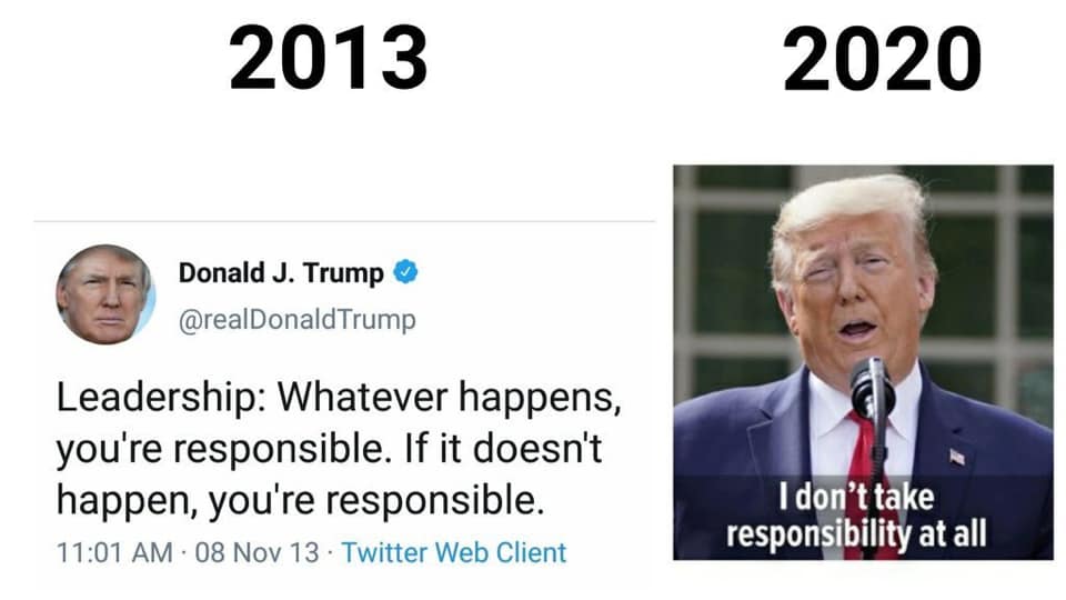 His twitter account did it first.