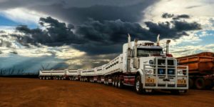 The Mighty Australian Road Train.