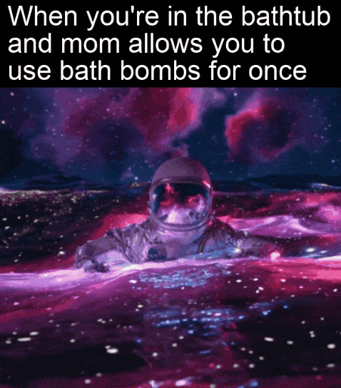 Bath bombs are the spice of life.