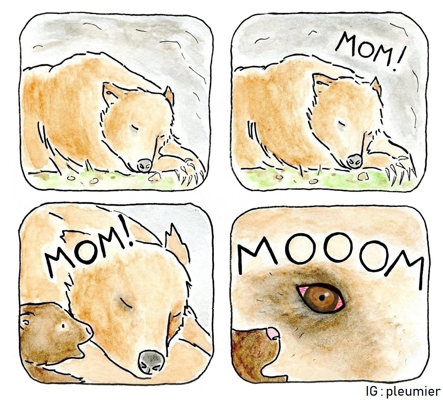 Mama bear gets woke.