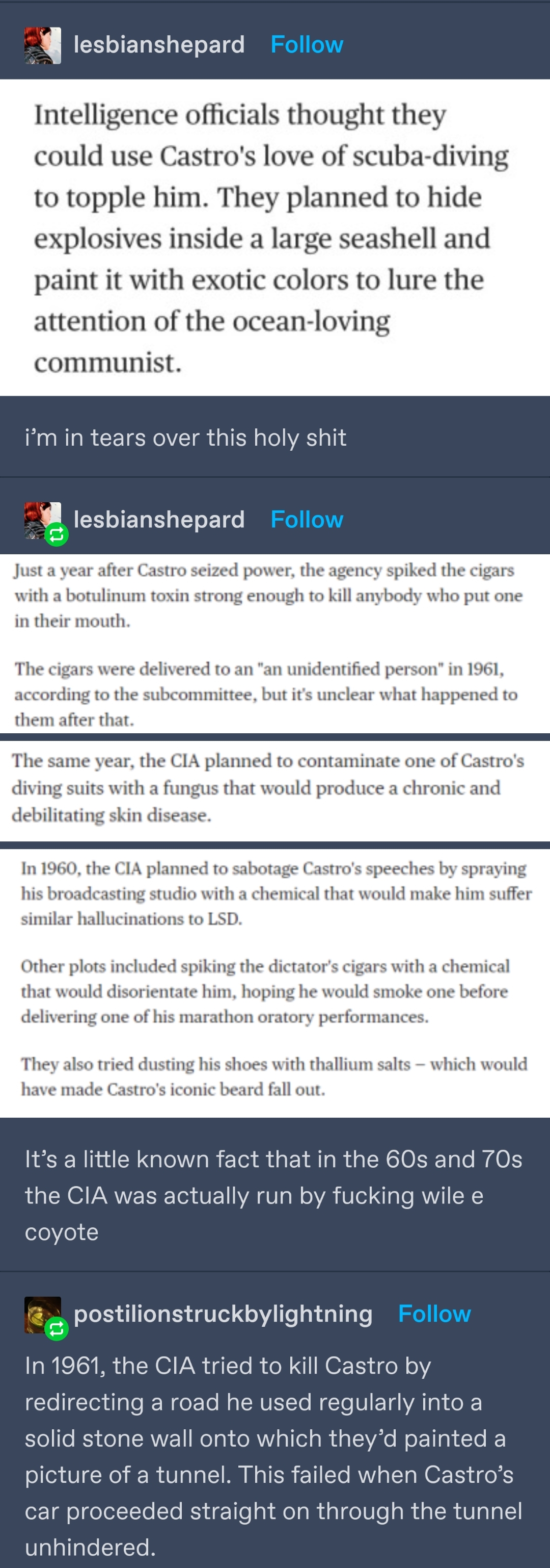 CIA using pro gamer moves...
