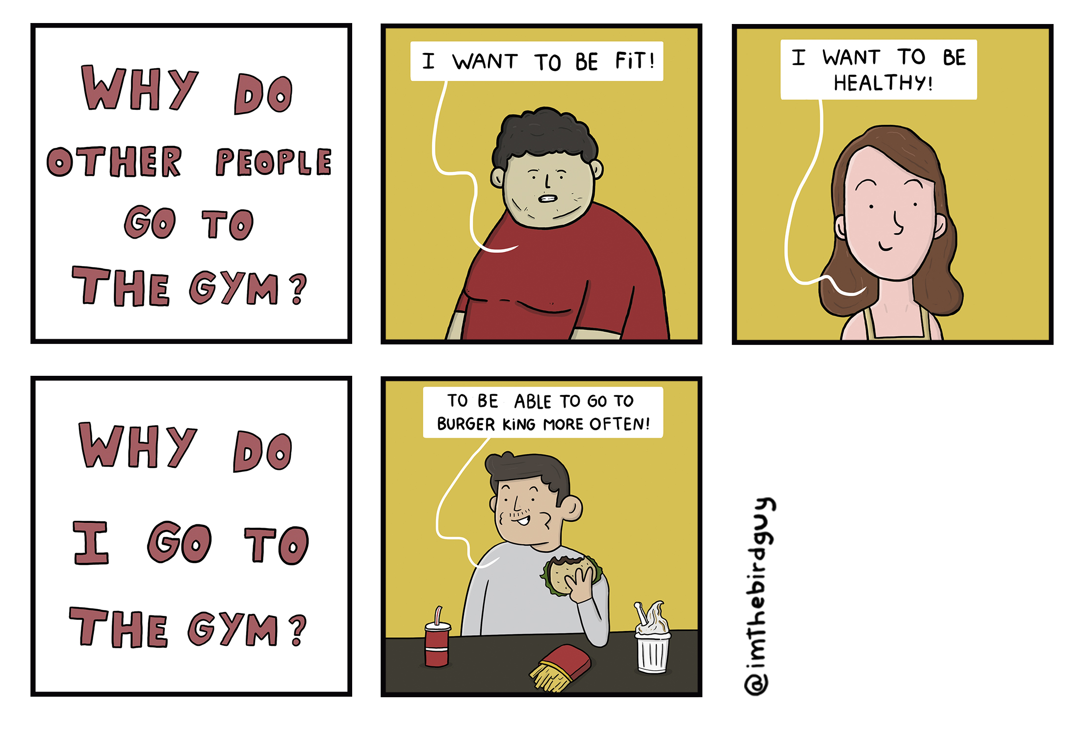 Why do I go to the gym?