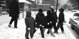 The ambush of a Chicago police officer circa 1959.