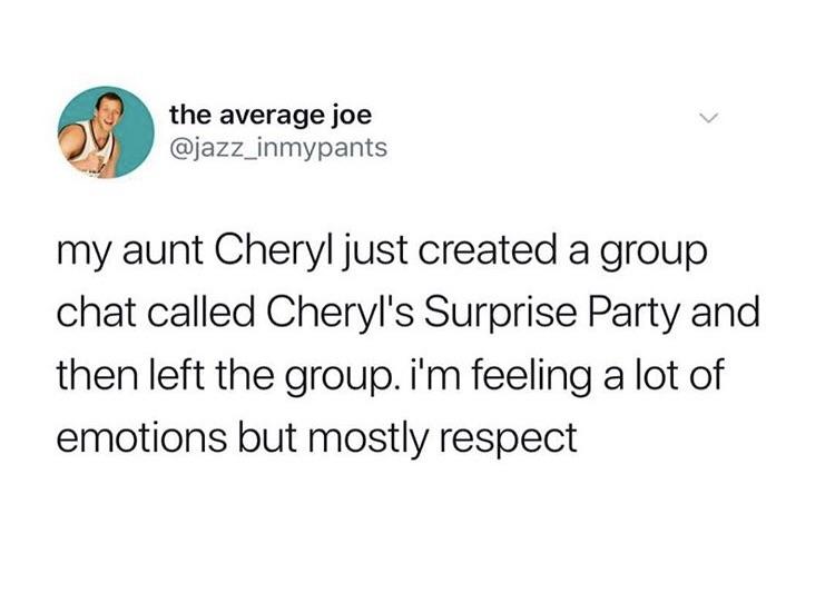 Aunt Cheryl knows how to get it.