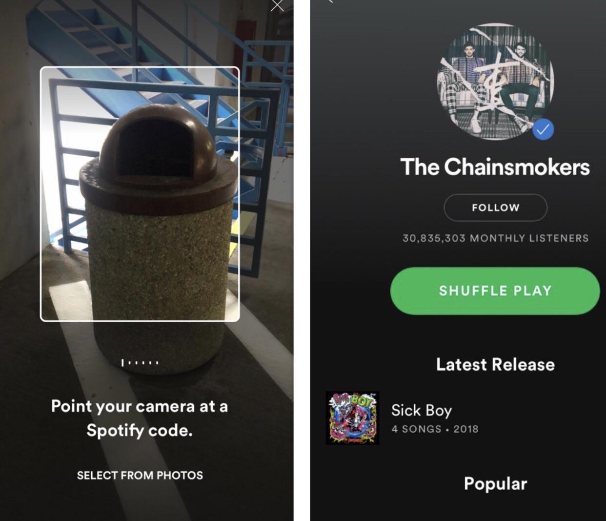 New Spotify feature is pretty neat.