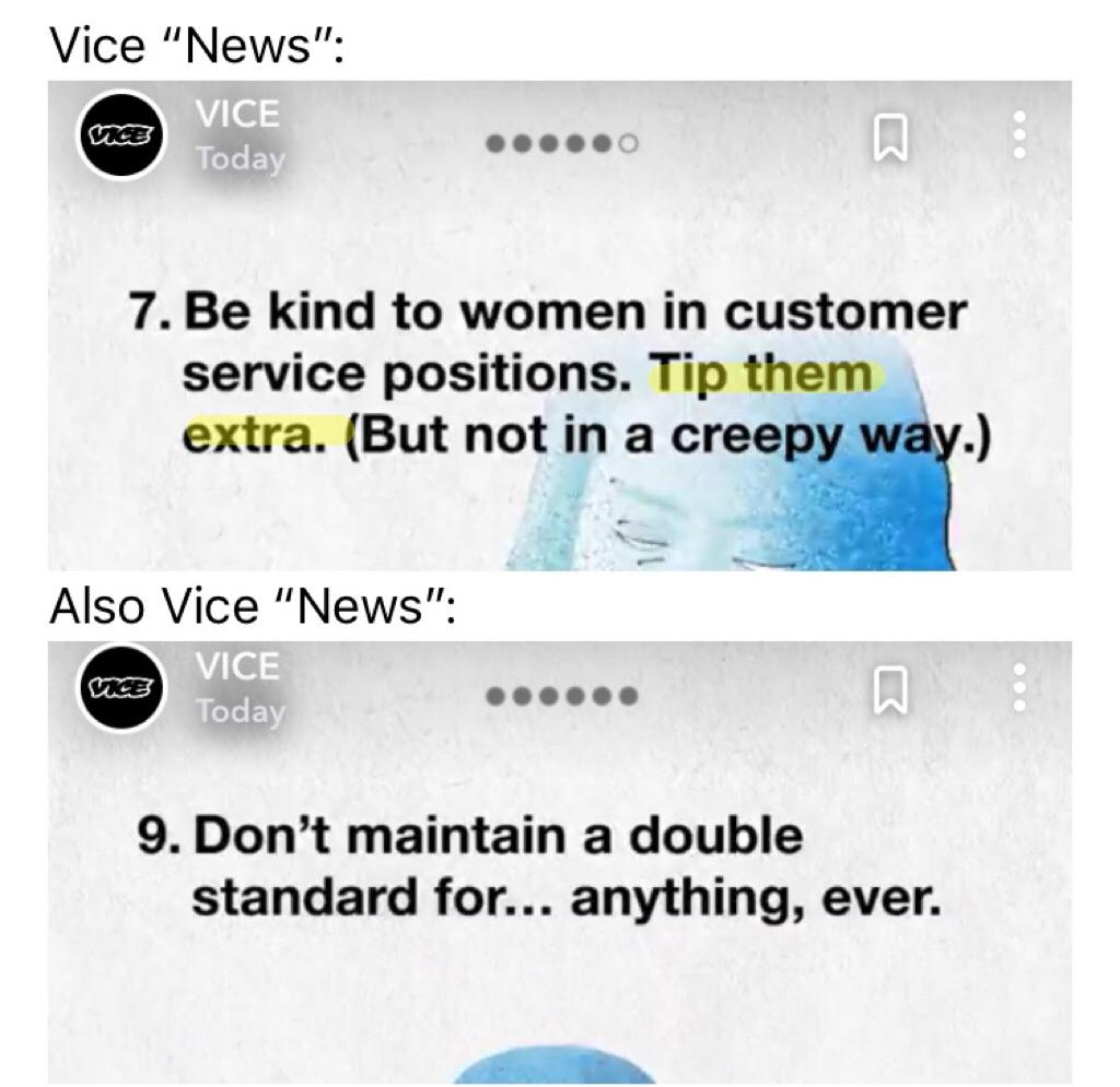 Vice used CONFUSION! But it failed! 