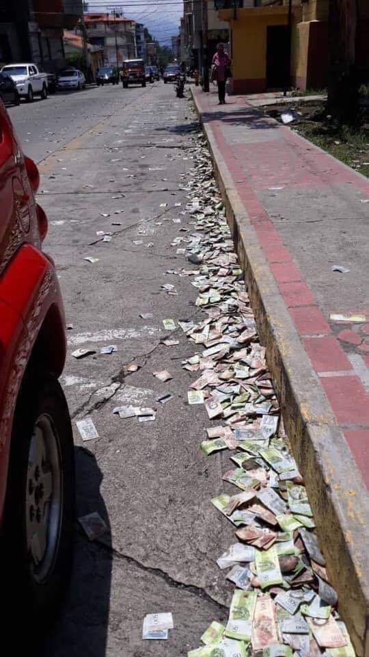 The banknotes of Venezuela.