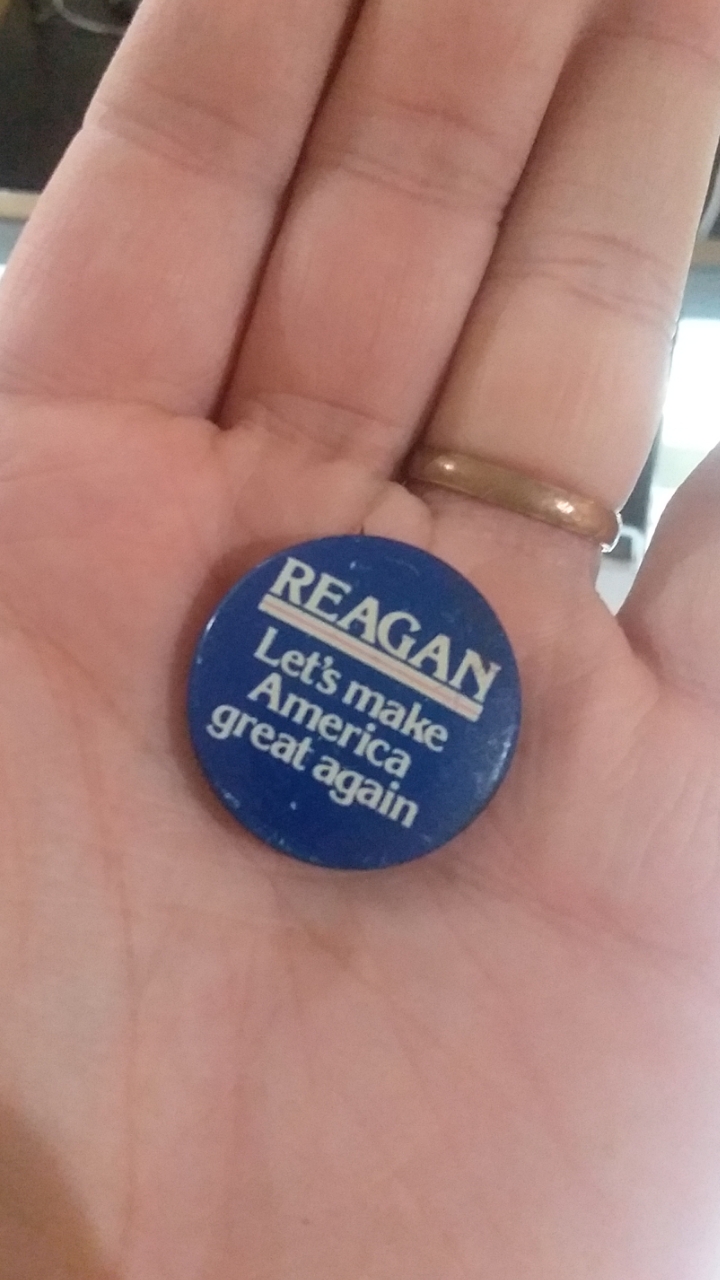 Reagan did it first?