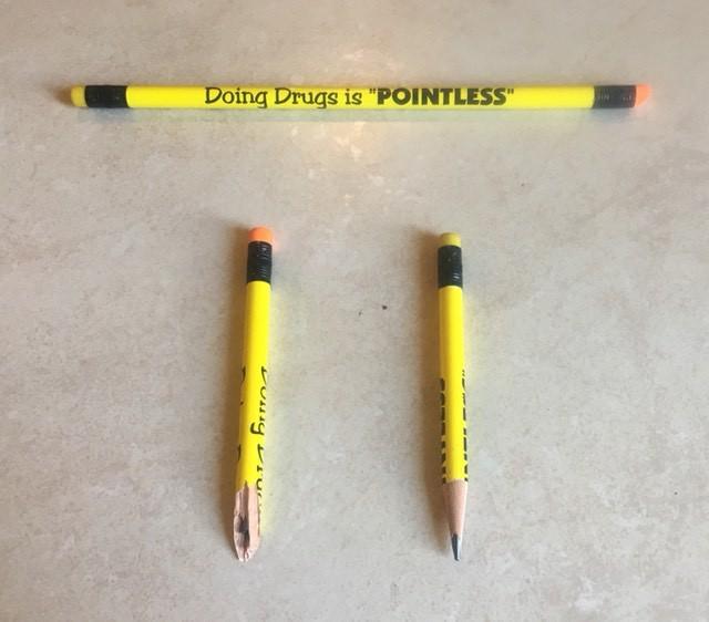Somebody was on drugs making this pencil...