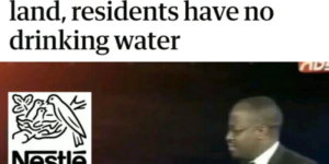 It’s probable that you have no actual right to water.
