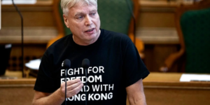 The Danes stand with HK in parliament.