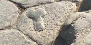 Went to Pompeii and learned they used to mark where the red light district began.