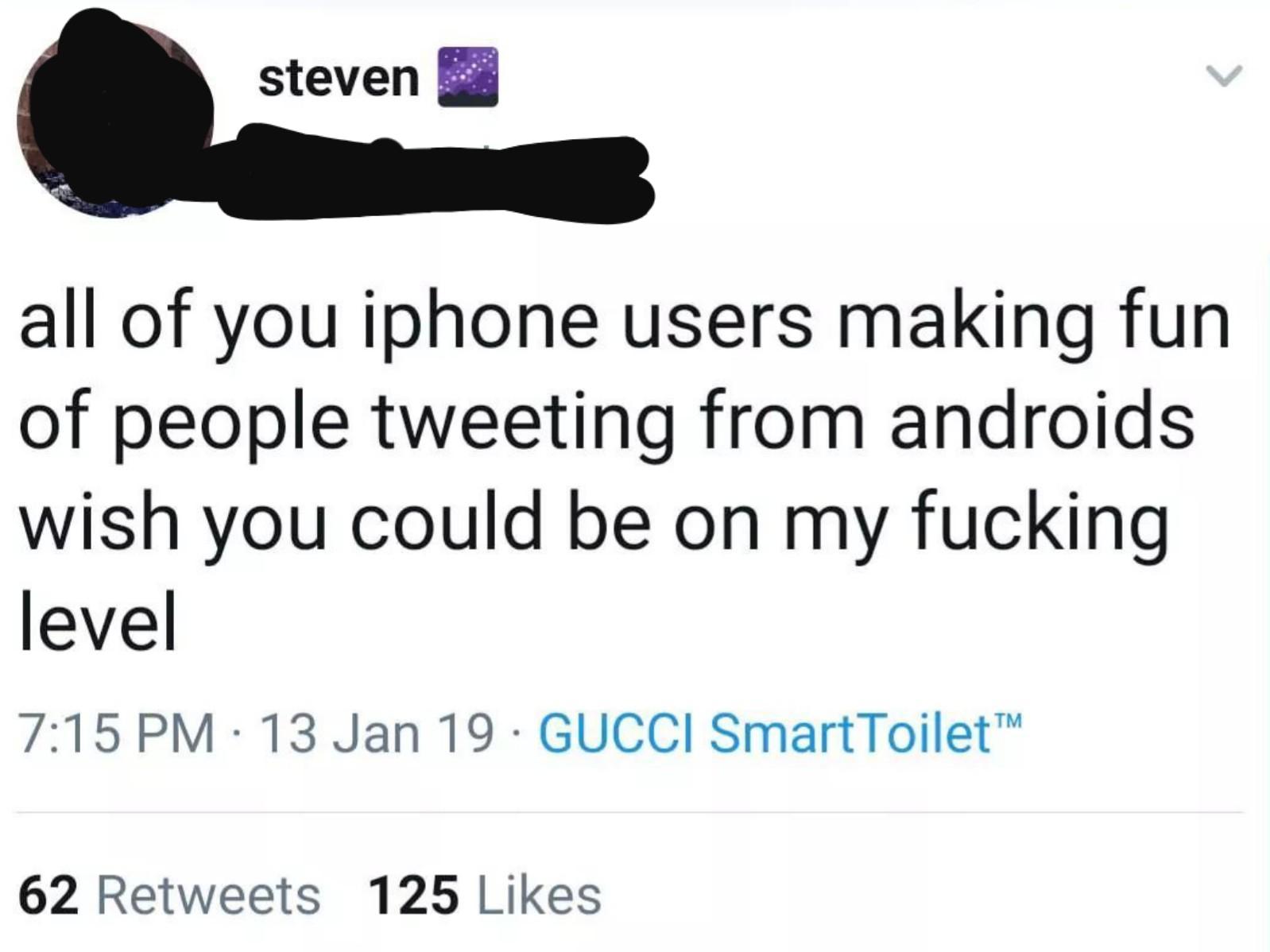 Gucci Smart Toilet reporting for dooty.