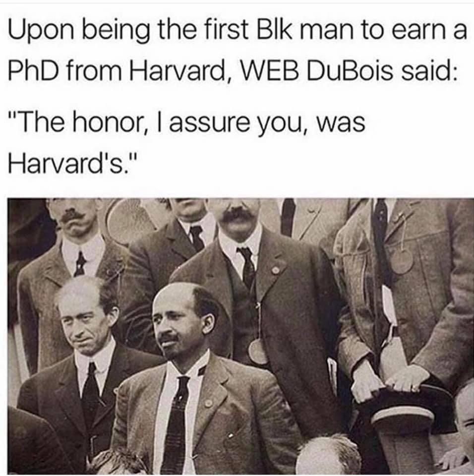 W.E.B DuBois graduating Harvard circa 1938