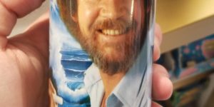 This Bob Ross energy drink