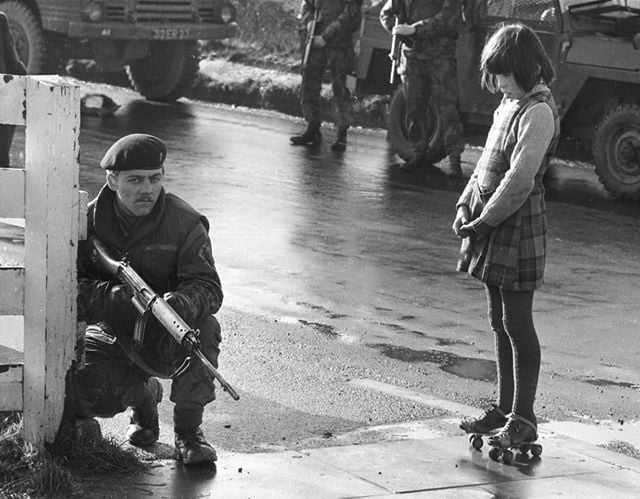 Just out for a skate, North Ireland, circa 1972.