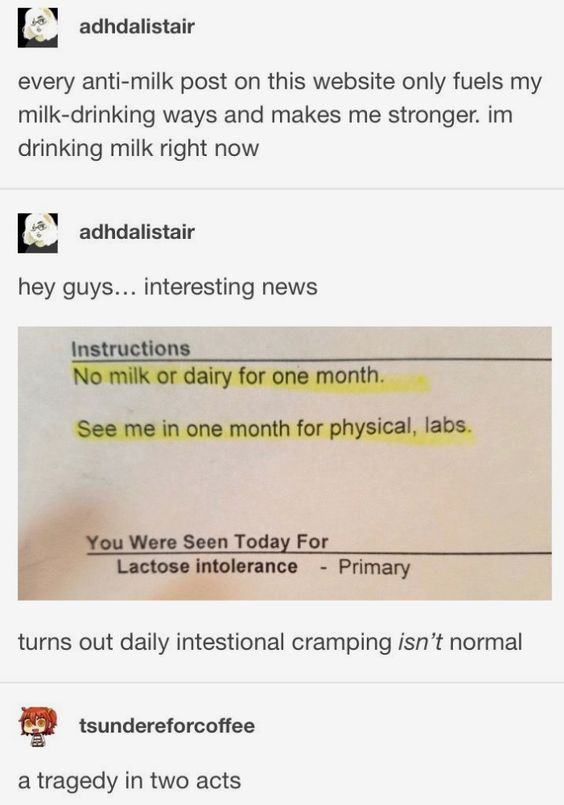 The milk stops here...