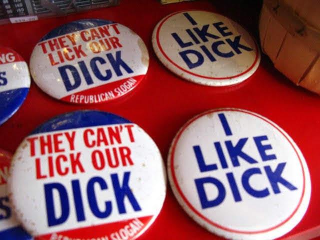 Dick Nixon Campaign Pins, circa 1960