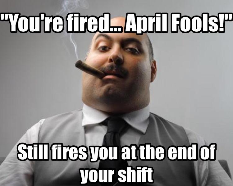 April Fool's, corporate style