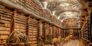 Klementinium library in Prague