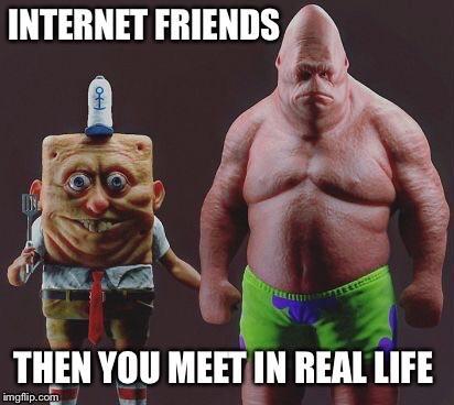 When internet friends meet.