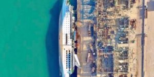 The Orient Queen cruise ship gave up the ghost nearby the explosion in Beirut