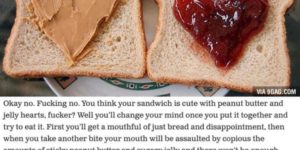 ‘˜Twas a loveless sammich.