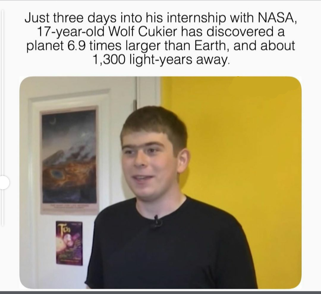 NASA's future seems to be in good hands...