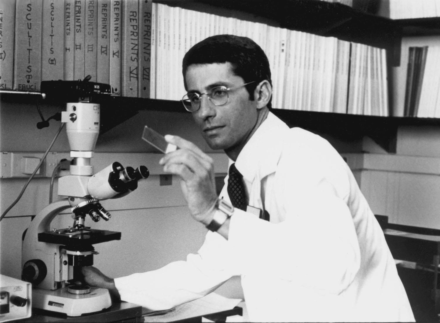 Dr. Anthony Fauci, circa 1985