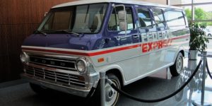 This is FedEX’s first ever delivery van
