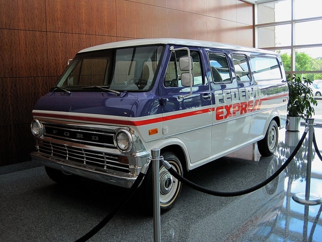 This is FedEX's first ever delivery van