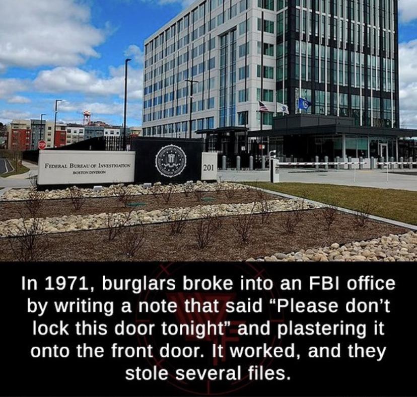 The FBI had a learning curve. 